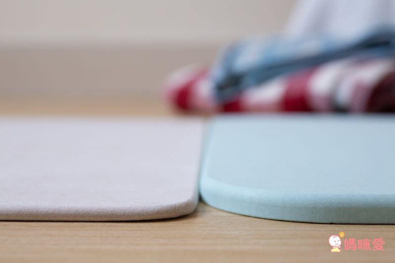 森呼吸 - 台灣製波浪人體工學珪藻土吸水地墊/ 1入組-白 (XL)-60x40x0.8cm