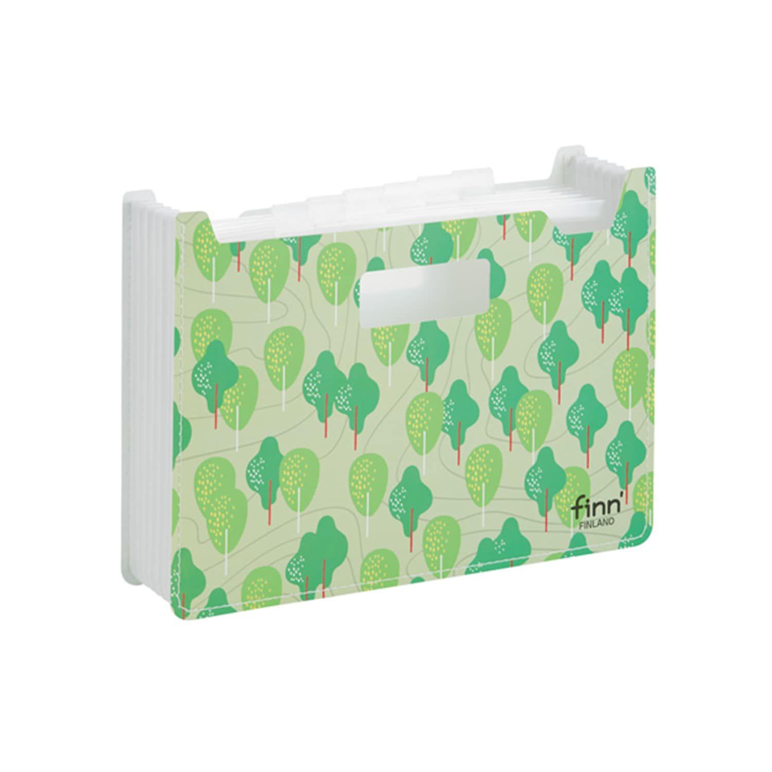 日本千趣會 - 北歐風 風琴式文件收納夾(可放A4)-療癒小狗 (33x23.5x2cm)