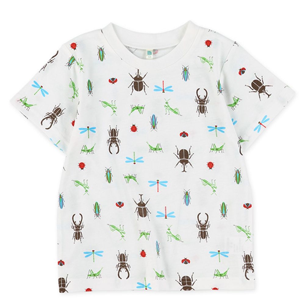 滿版可愛生物短袖上衣-昆蟲