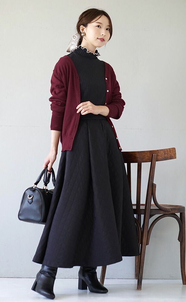 日本 zootie - 100%棉 簡約V領薄針織外套-莓果橘