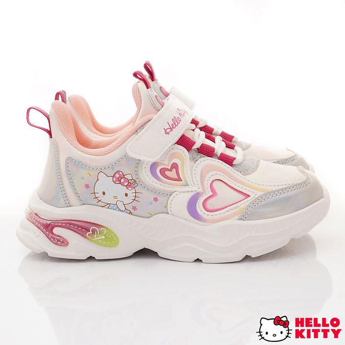 HELLO KITTY - HELLO KITTY-老爹運動童鞋-723207白(中大童段)-運動鞋-白