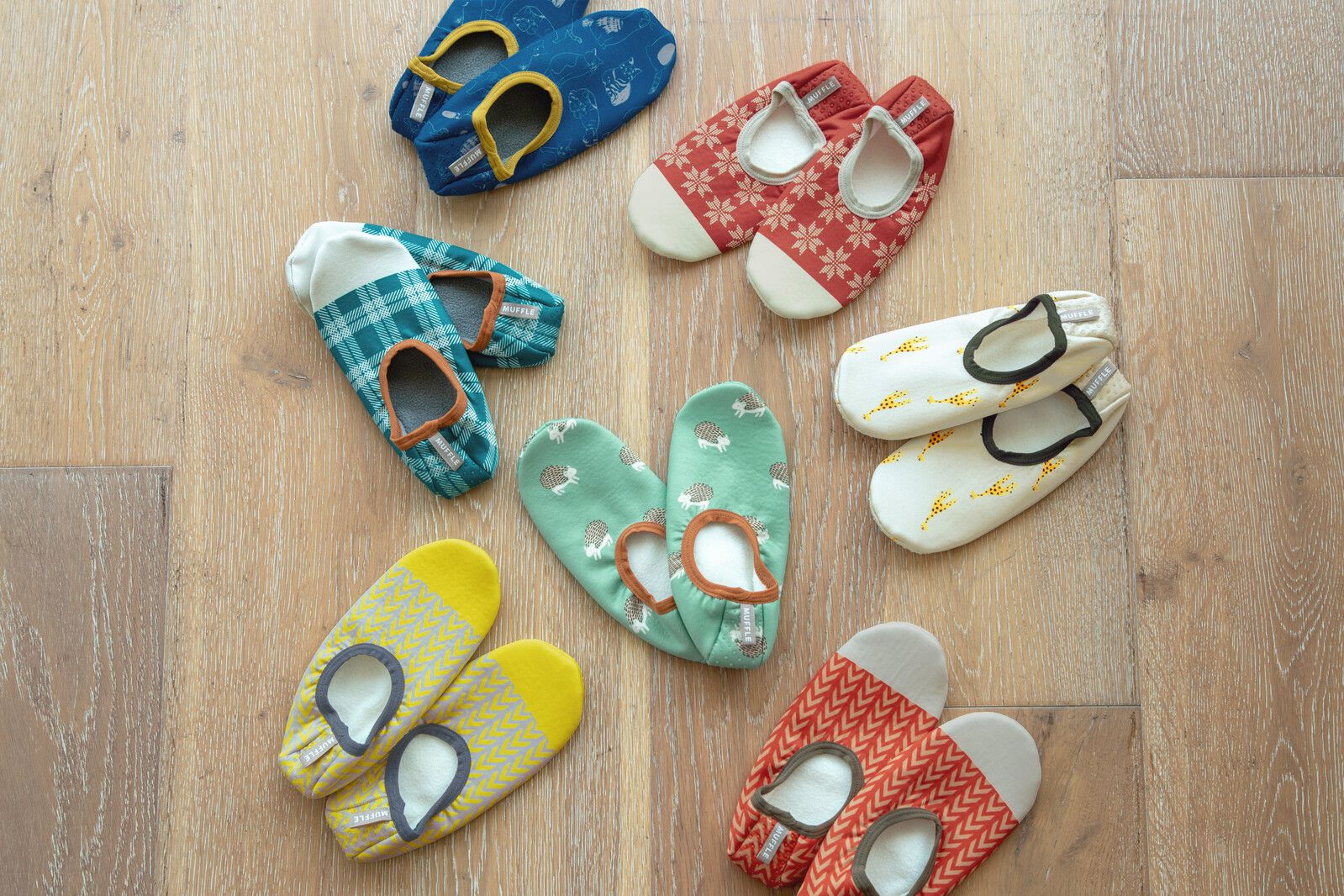 日本 BISQUE - 室內止滑保暖襪-貓咪-薄荷 (M(23-24.5cm))