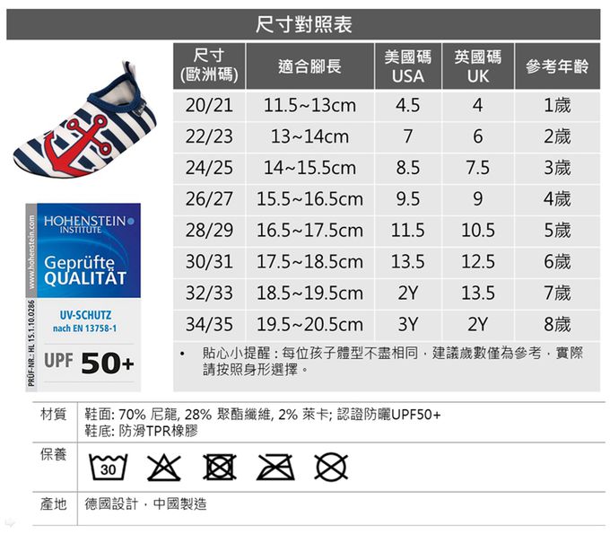 德國Playshoes - 抗UV水陸兩用沙灘懶人童鞋-復古波點