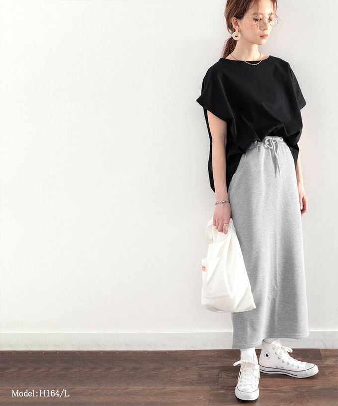 日本 Classical Elf - [熱銷] 100%棉顯瘦船領短袖上衣-白