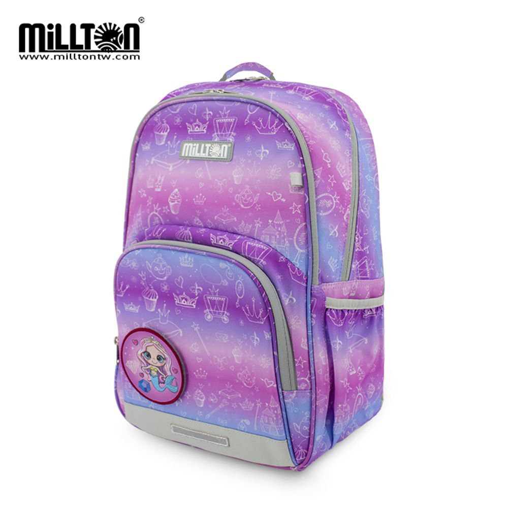 軍規雙軸護脊書包｜粉紫奇幻Fantasy Dreams｜20L 700g
