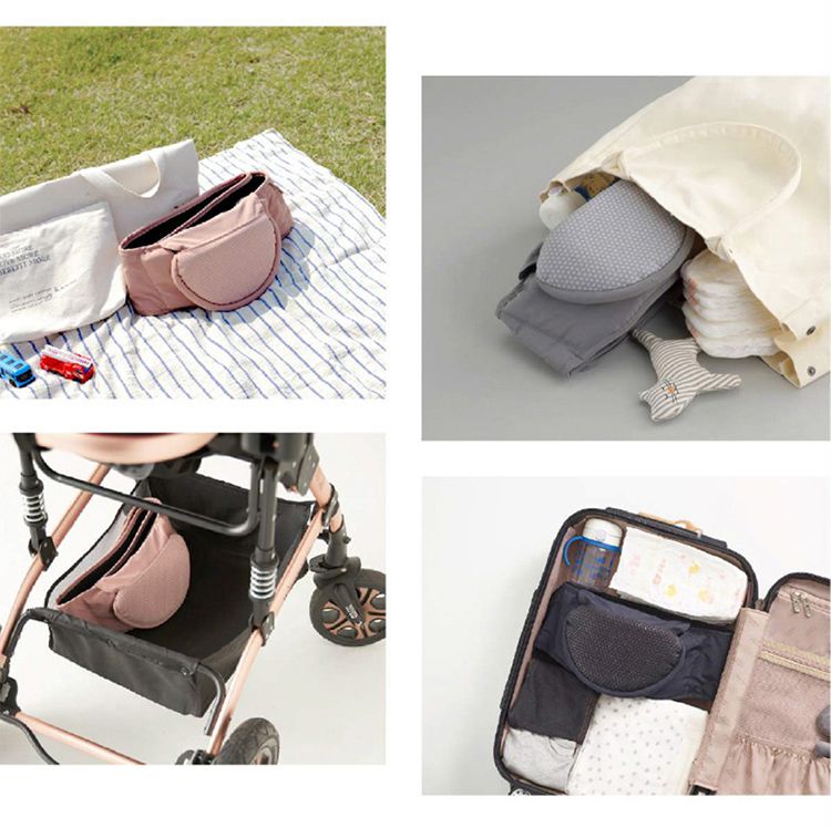 韓國 Bebefit - Bebefit Light 快展折疊腰凳-奶油色