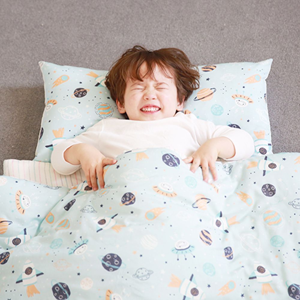 莫代爾棉花糖睡袋三件組-宇宙飛船