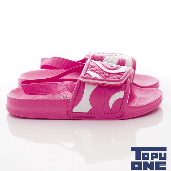 TOPUONE - TOPUONE黏貼拖鞋(袋裝)518217(中小童段)-拖鞋-桃紅