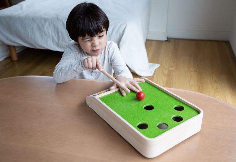 泰國 Plantoys - 桌上擂台-撞球生力軍