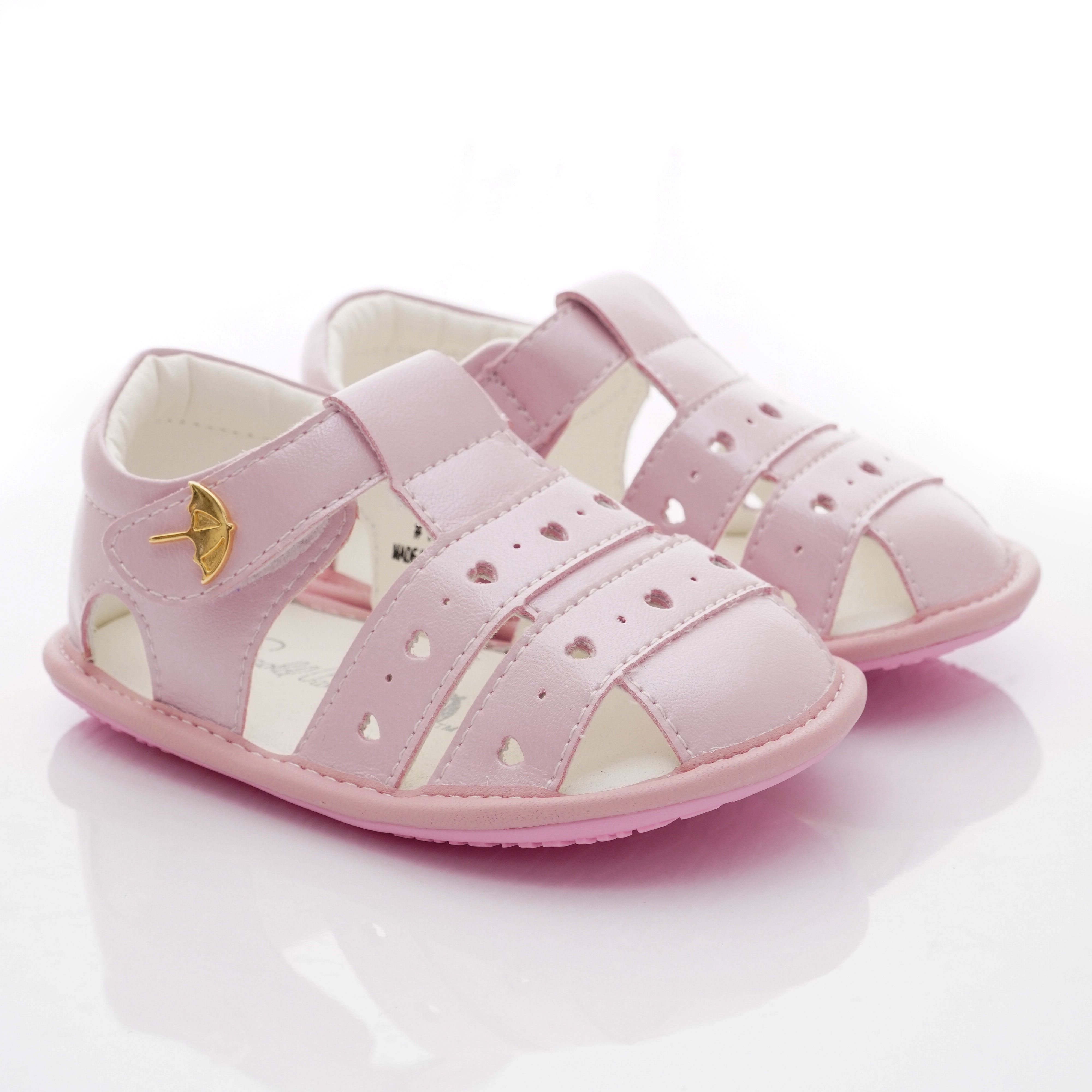 Arnold Palmer 雨傘牌 - 護趾軟軟學步涼鞋款(寶寶段)-粉紅