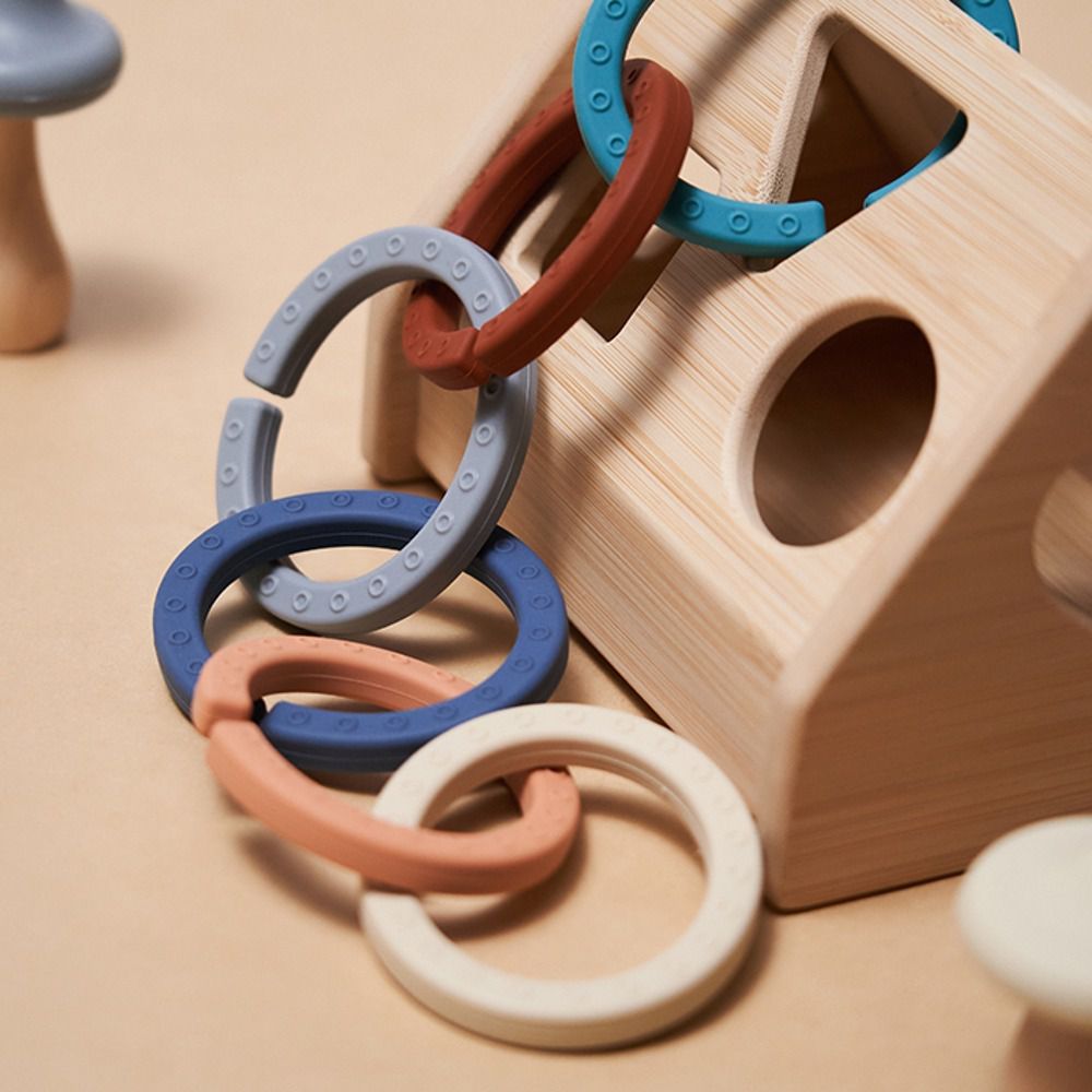 趣味多功能矽膠懸掛吊環6入組(2色)