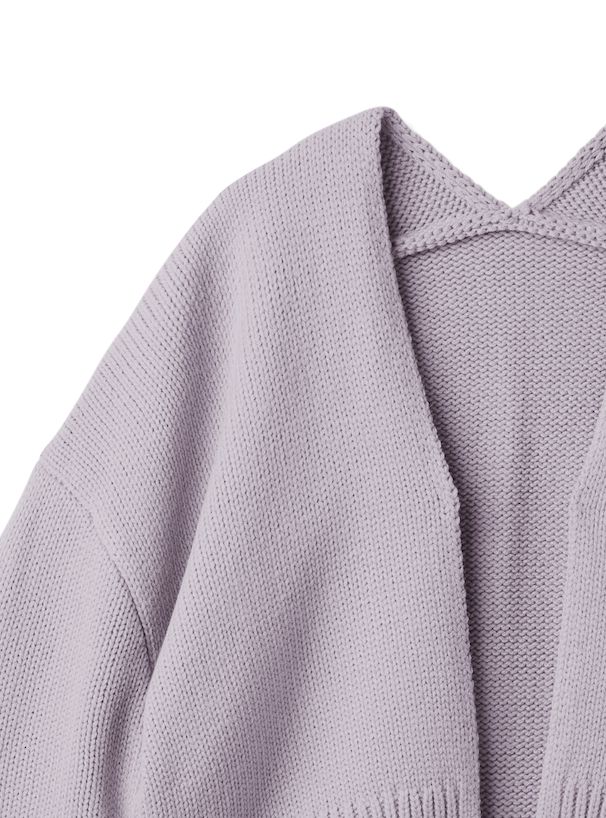 日本 GRL - 甜美開襟短版針織外套-淺卡其 (F)