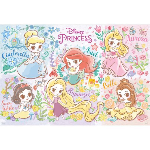 京甫 - 迪士尼公主1000片盒裝拼圖(C)