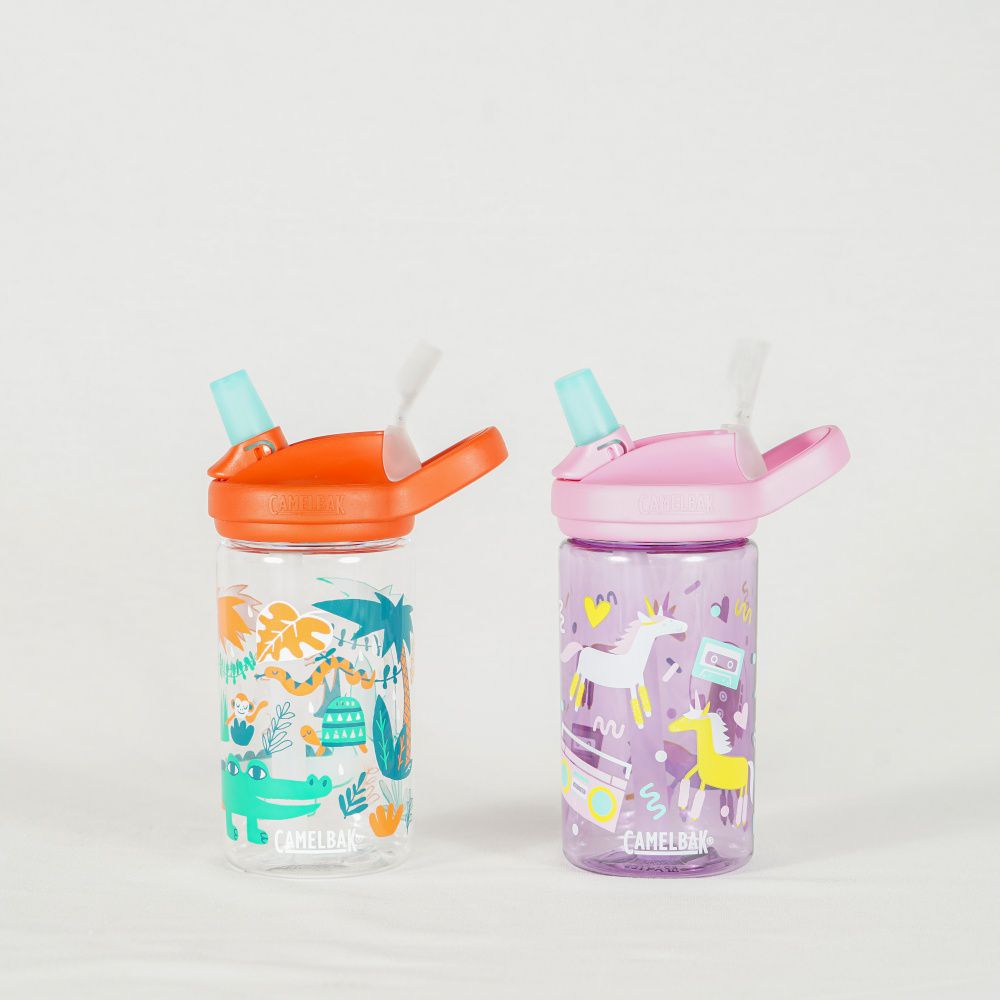 CamelBak - EDDY+ 兒童吸管運動水瓶咬嘴防塵蓋-透明色