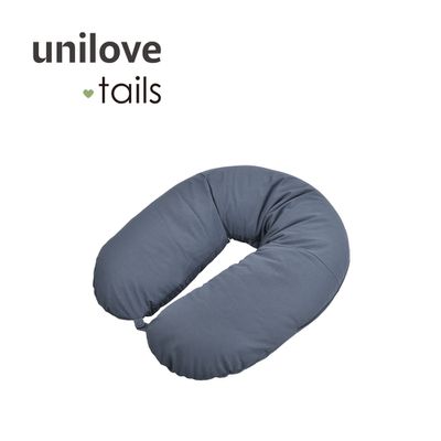 unilove.tails - 英國 Hopo 滾滾睡寵物床 XL (118x95x33cm)-北歐藍