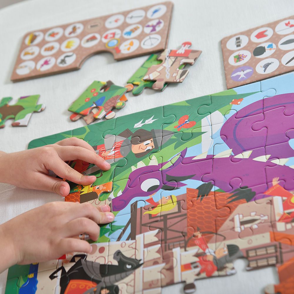 西班牙 APLI - 小偵探拼圖-城堡