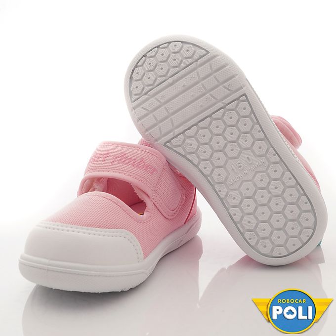 台灣製POLI室內鞋(中小童段)-室內鞋-粉