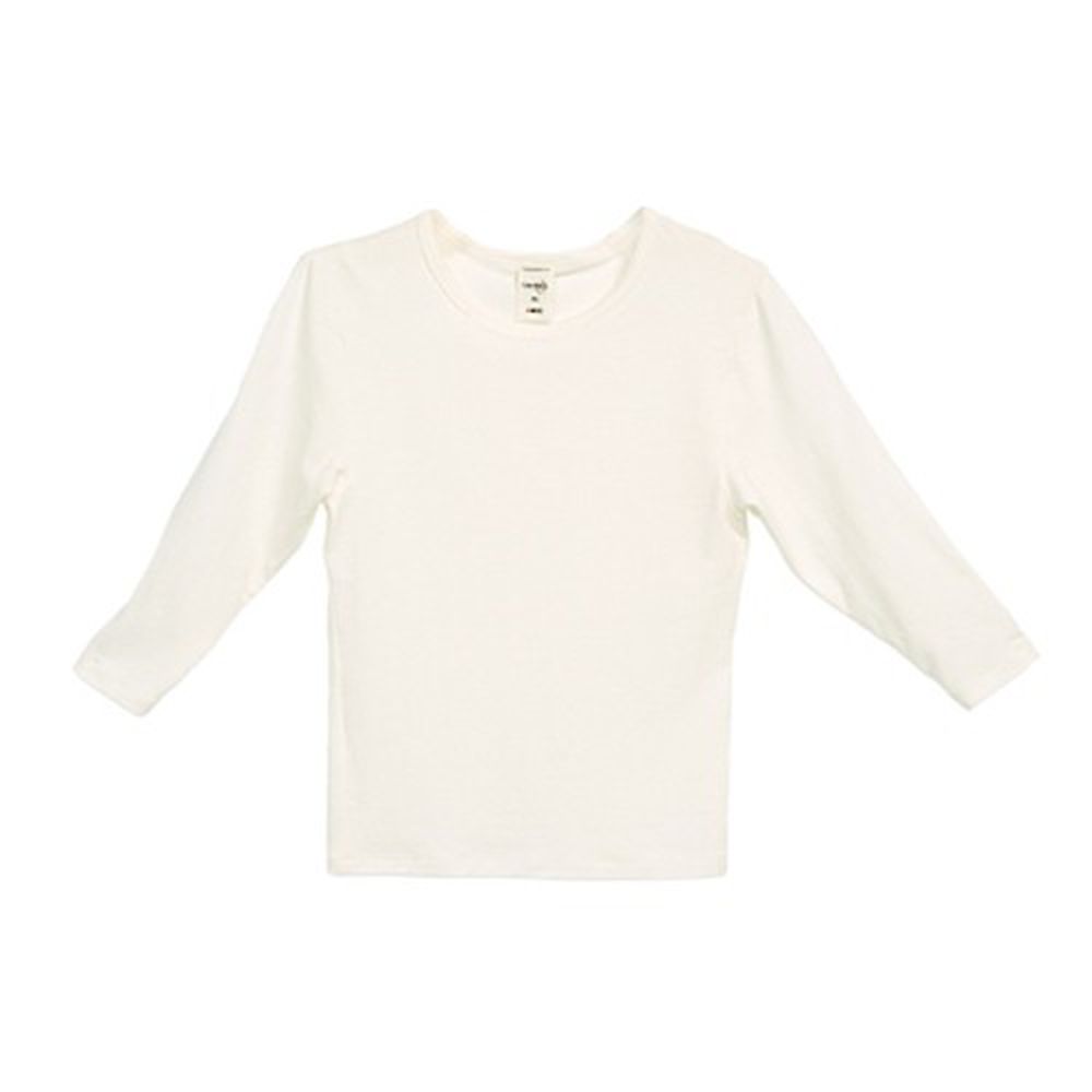 Edenswear 伊登詩 - 鋅纖維抗敏衣系列-小童長袖內衣-米白