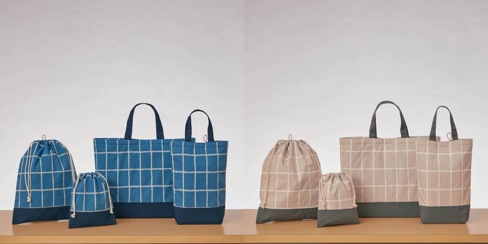 日本千趣會 - 多功能上學提袋4件組-芥末黃