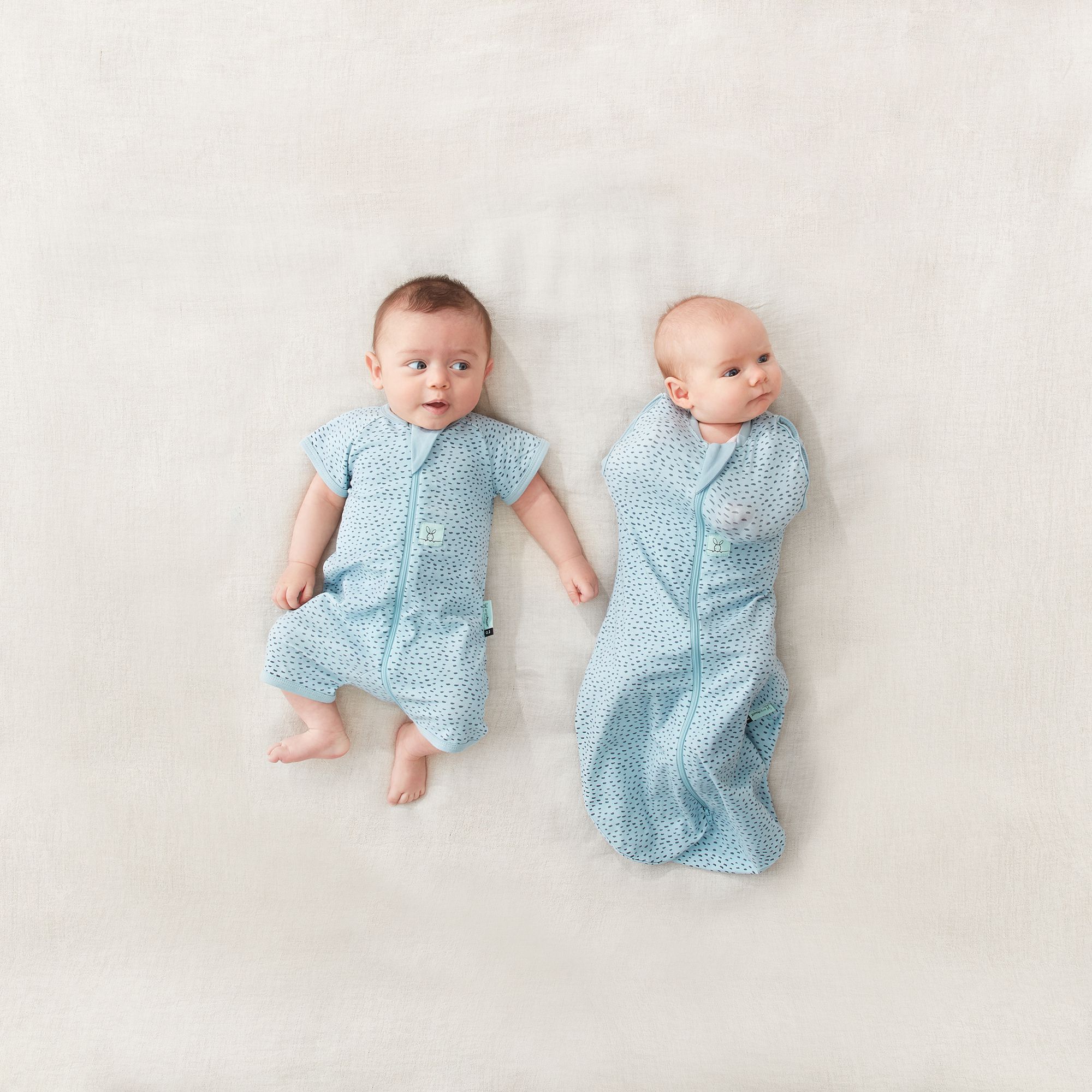 澳洲 ergoPouch - 二合一舒眠包巾-竹纖維-沖繩藍