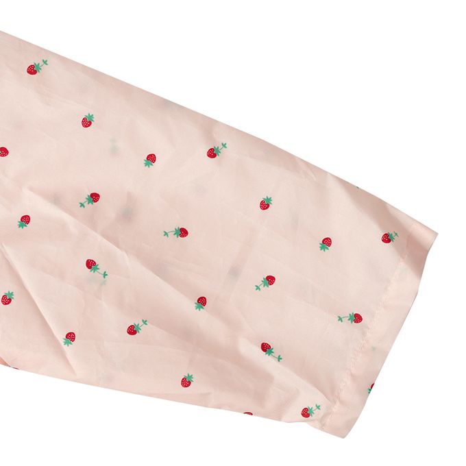 akachan honpo - 雨衣-水果-粉紅色