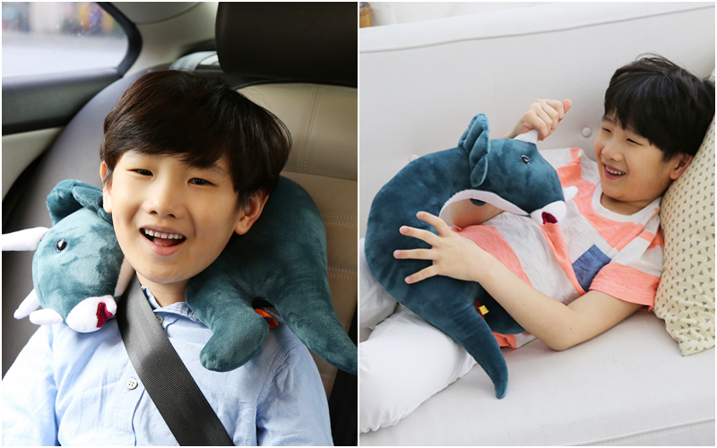 韓國 - 恐龍造型頸枕-棘背龍