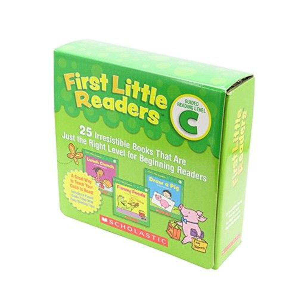 我的第一套小小閱讀文庫First Little Readers Level C-25本小書+1CD