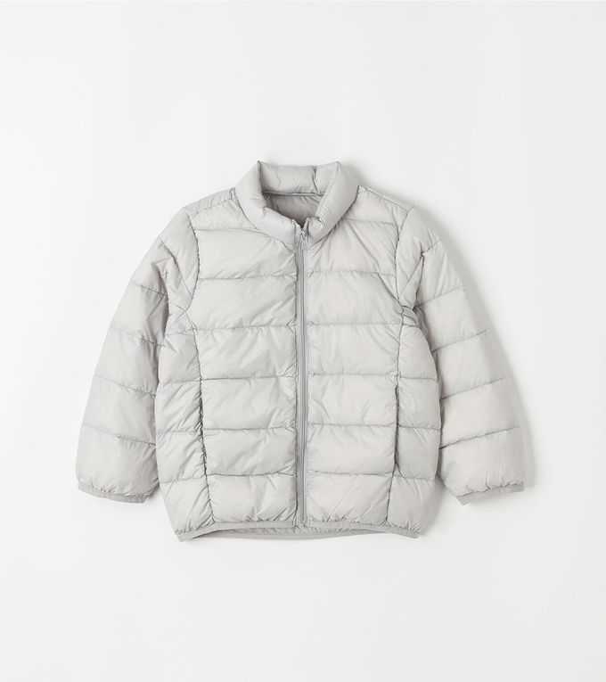 韓國 OZKIZ - 輕便溫暖鴨絨/羽絨外套-淺粉