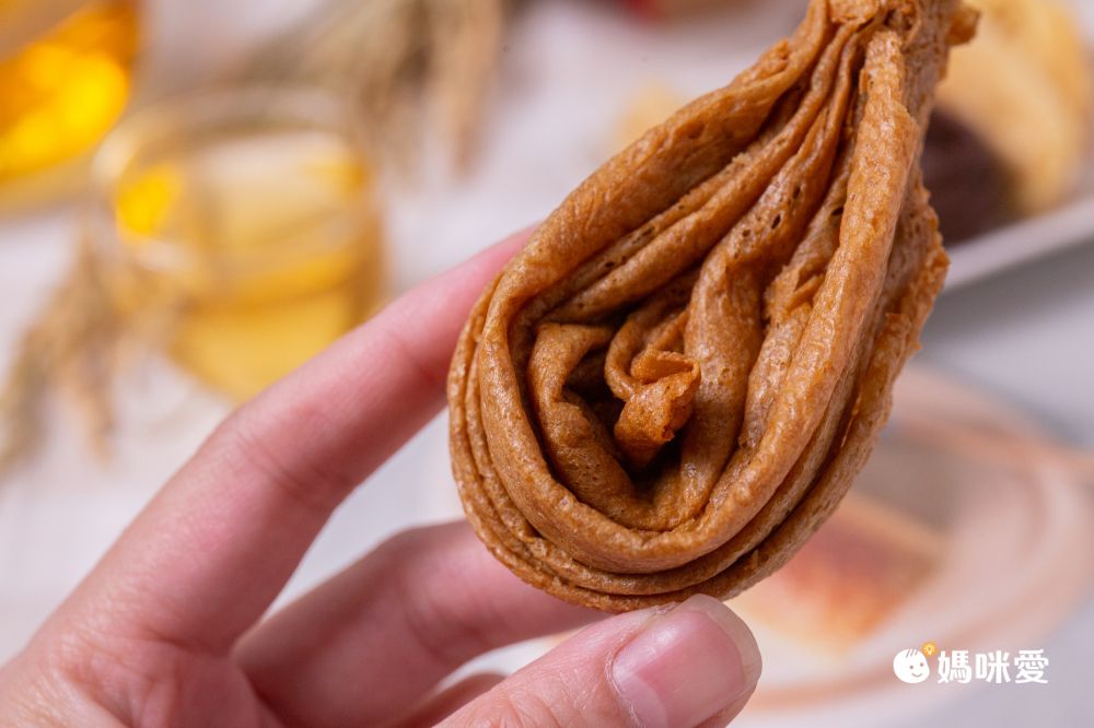 100%純可可＋低甜度海藻糖！嗨嗨千層水滴蛋捲