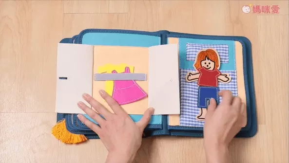 職能治療師推薦【MY FIRST BOOK】蒙特梭利手工布書