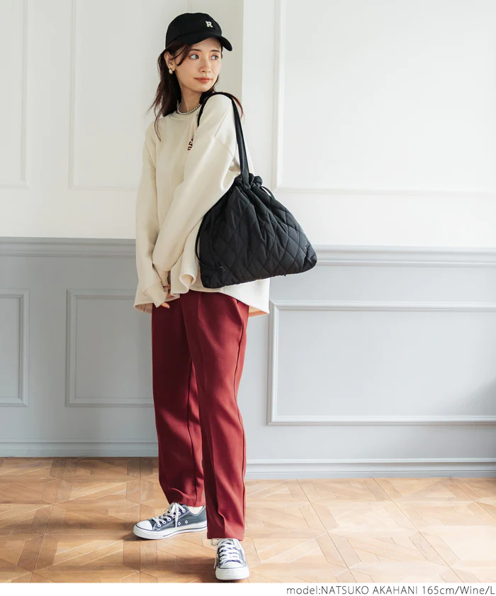 日本 COCA - 修身美型打褶西裝褲-芥黃