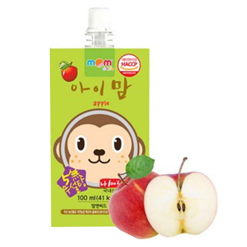 韓國自然農場 - 無添加果汁-蘋果-100ml