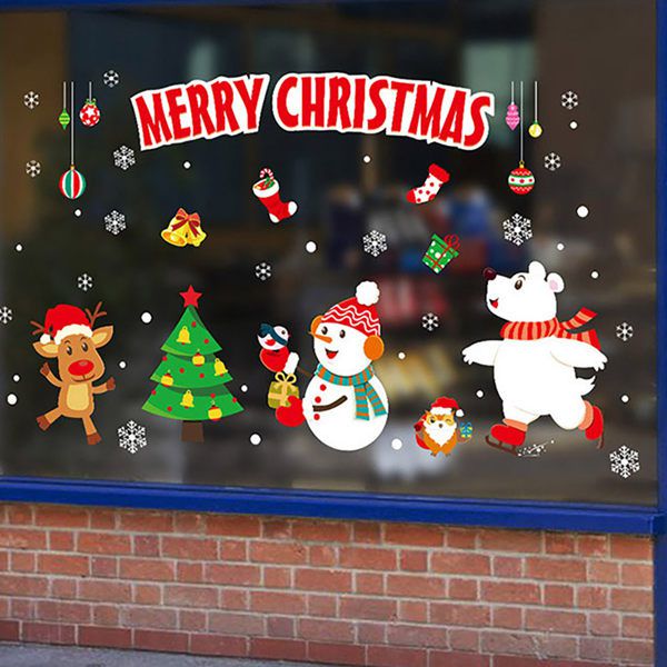JB Design - 時尚壁貼-聖誕大集合XH6251 (60cm*45cm)