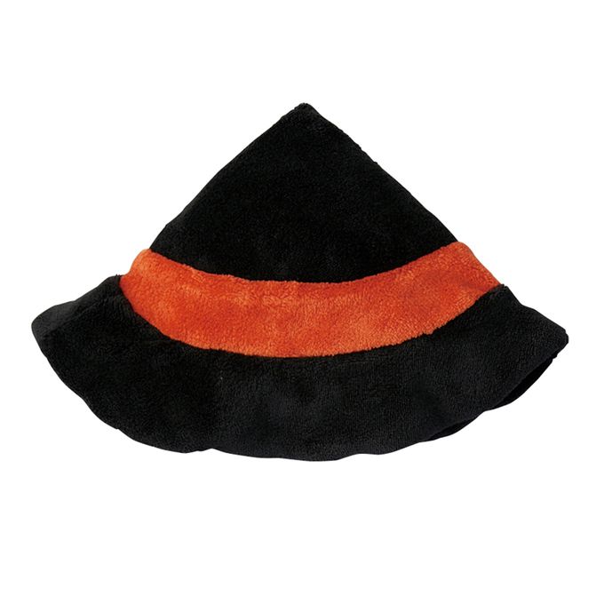 akachan honpo - 帽子+圍兜+短褲的3件組-幽靈-黑色