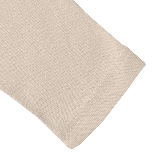 akachan honpo - ah長袖圓領上衣2件組-穿衣練習-淺卡其色