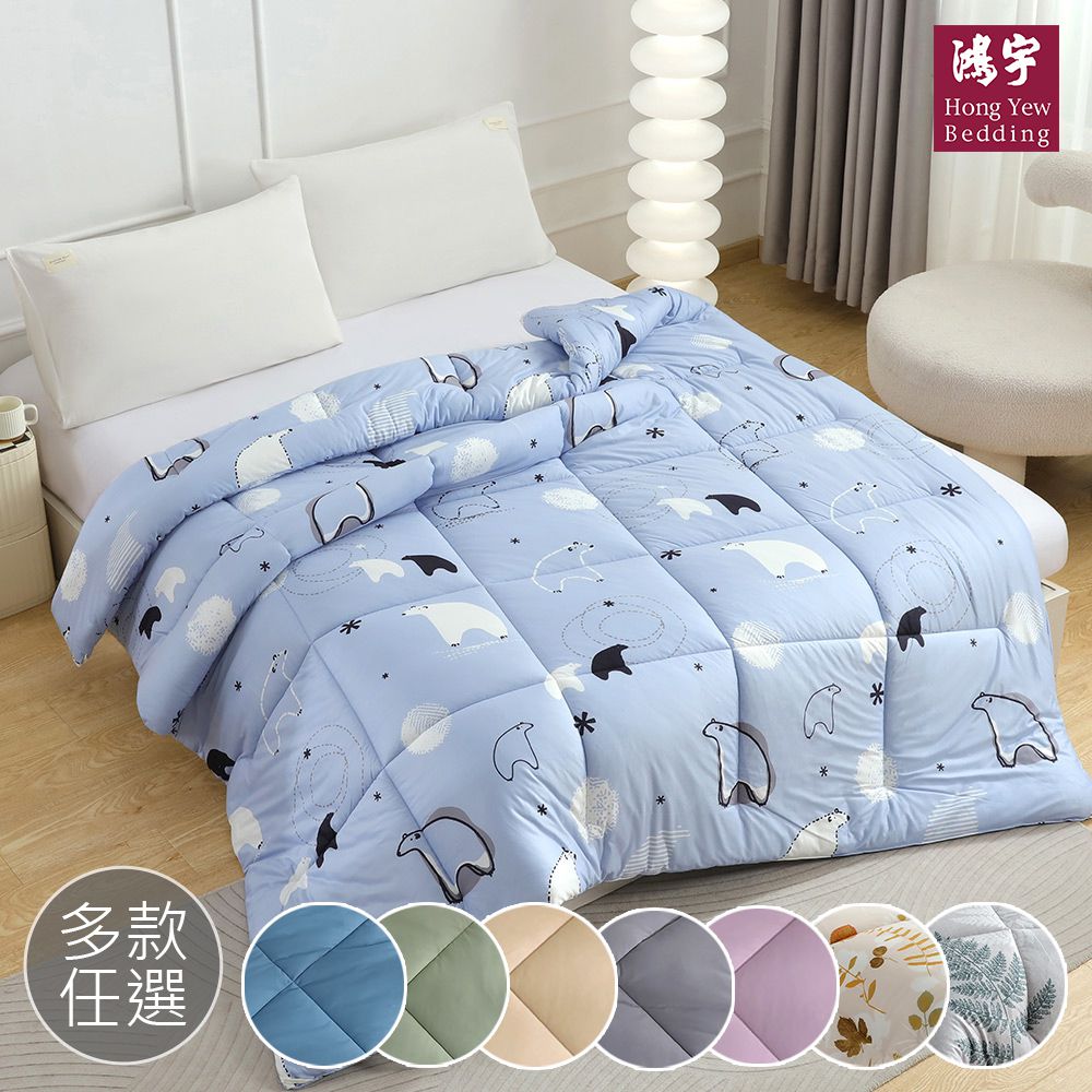 雲朵暖綿抗菌水洗冬被 棉被-多款任選-雙人6x7