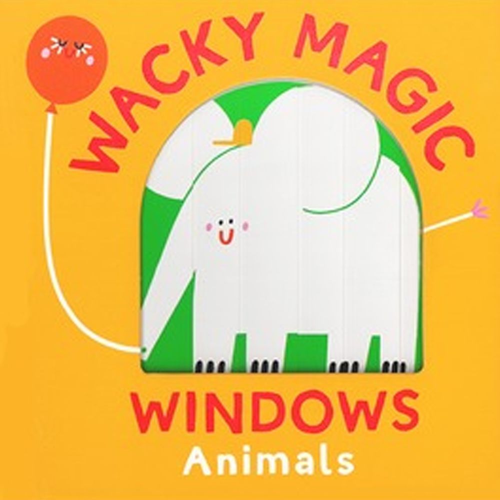 Wacky Windows: Animals 古怪百葉窗書：認識動物（厚頁書）