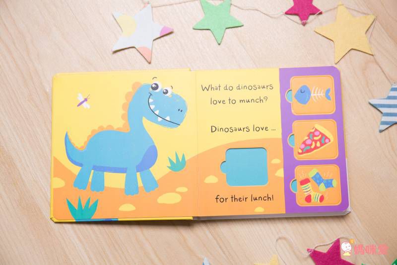 Roar!叫叫大恐龍音效書，聽聲音認識各類型恐龍！