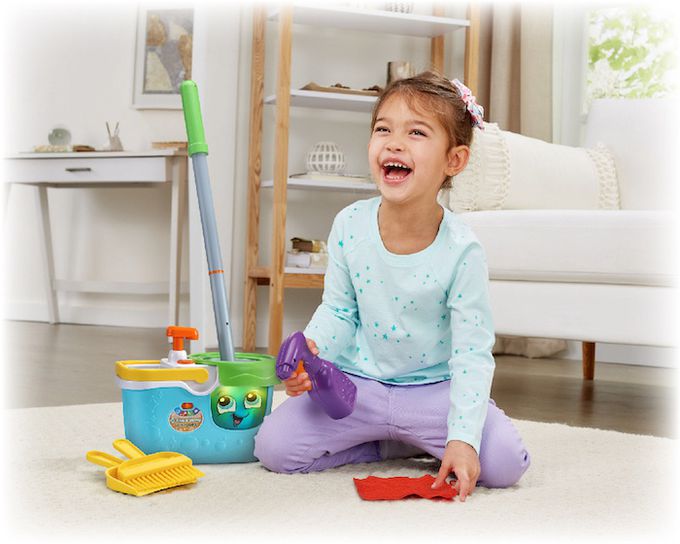 LeapFrog美國跳跳蛙 - 大掃除小幫手學習組(好神拖仿真玩具組)