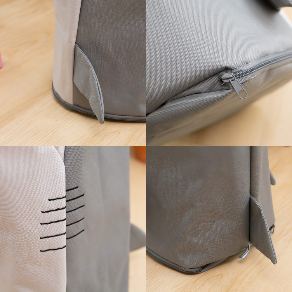 日本 Seto Craft - 動物造型直立式置物袋/收納袋-鯊魚