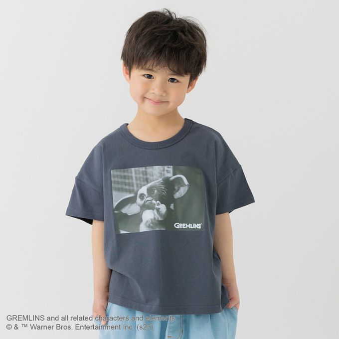 日本 Chil2 - 聯名款 100%純棉短袖上衣-電影角色小精靈-白