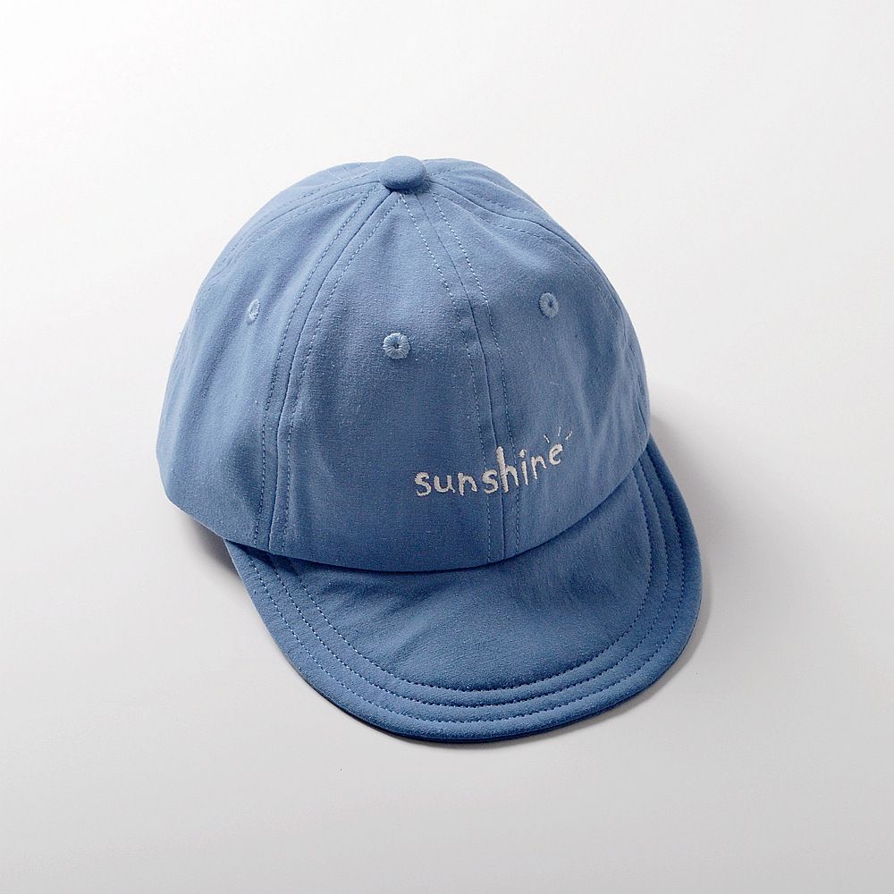 字母鴨舌帽-米色