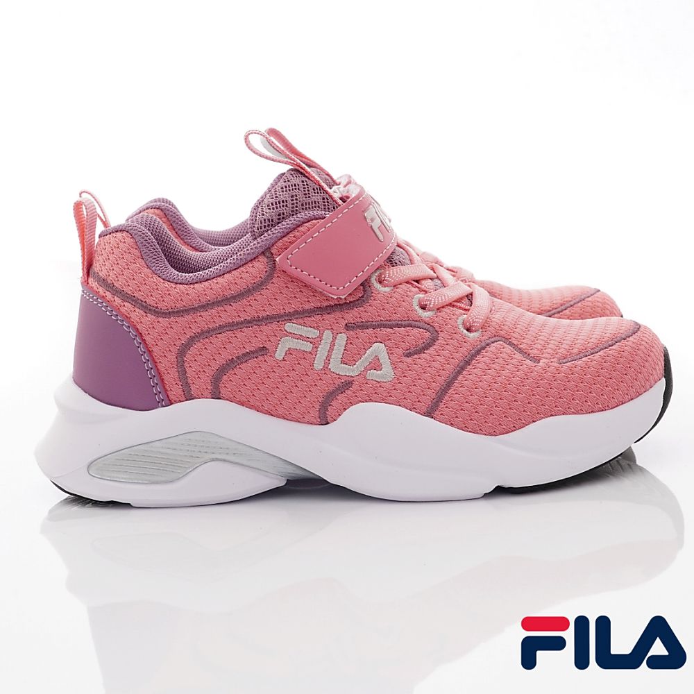 FILA - 輕量慢跑鞋款(中小童段)-運動鞋-粉