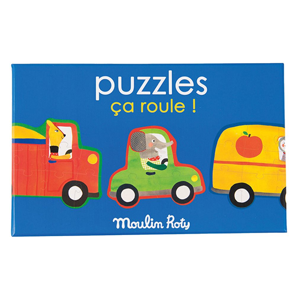 Moulin Roty - 汽車拼拼樂