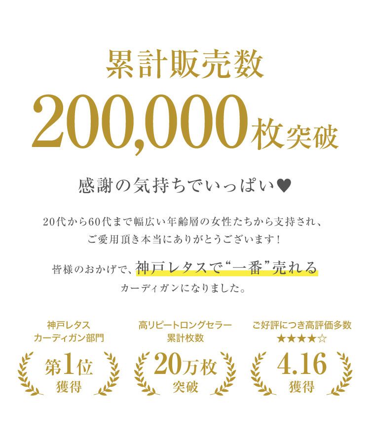 日本 Kobe Lettuce - 可機洗 柔軟舒適薄針織外套-煙燻藍