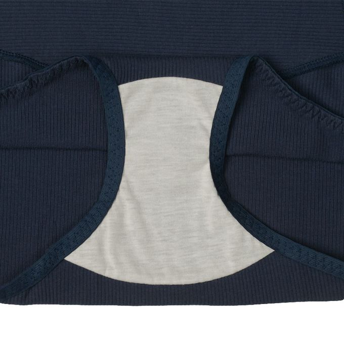 akachan honpo - 內褲 產後也可穿-羅紋-深藍色