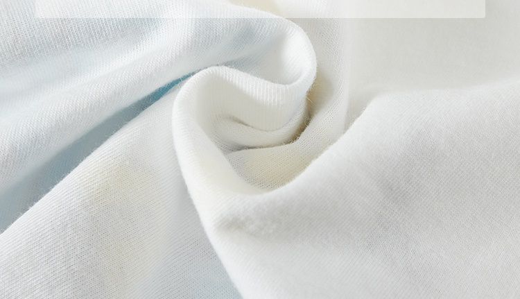 BE TOP - 純棉短袖上衣-科技挖掘機-藍色