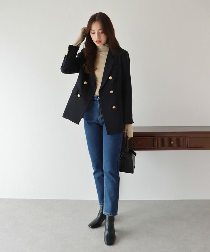 日本 BLUE EAST - 柔軟彈性長袖內搭上衣-寶藍