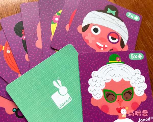 法國Janod - 【熱賣】磁鐵遊戲書-有趣的臉