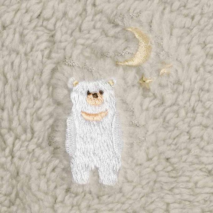 akachan honpo - 長版晚安背心-灰色